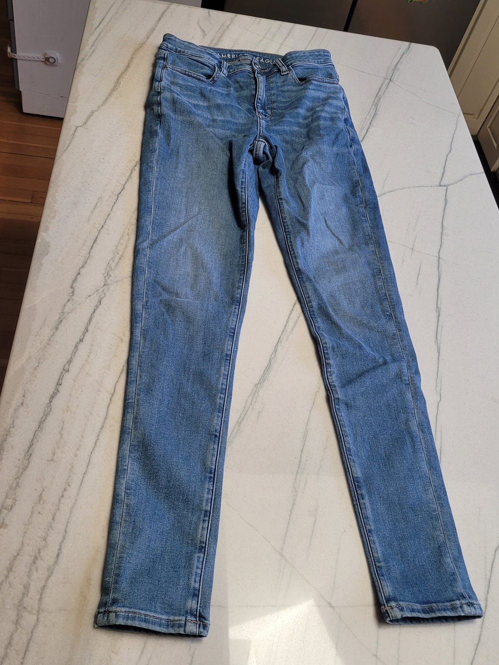 American Eagle Outfitters Light Blue Skinny Jeans - Women's